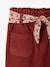 Wide-leg trousers for baby girls brown - vertbaudet enfant 