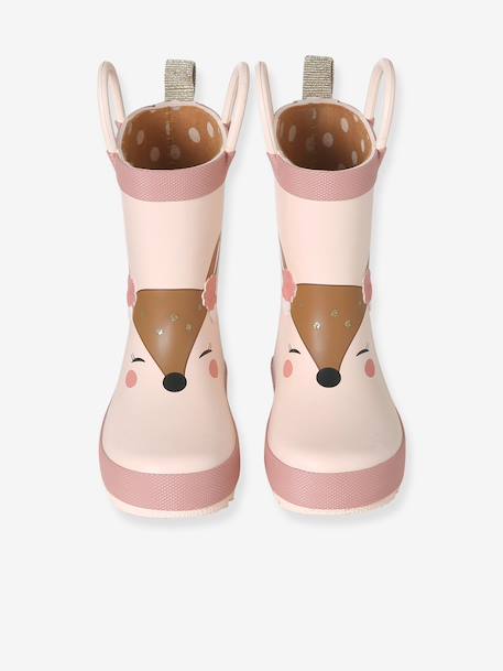 Printed Wellies for Toddlers beige+printed beige+printed blue - vertbaudet enfant 