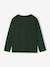 Long-sleeved T-shirt for boys green+navy blue - vertbaudet enfant 