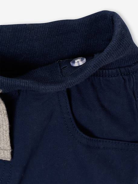 Easy-on jogger trousers for boys caramel+grey blue+khaki+navy blue - vertbaudet enfant 