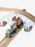 FSC 100% 55-piece wooden train set wood - vertbaudet enfant 