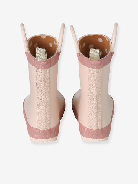 Printed Wellies for Toddlers beige+printed beige+printed blue - vertbaudet enfant 