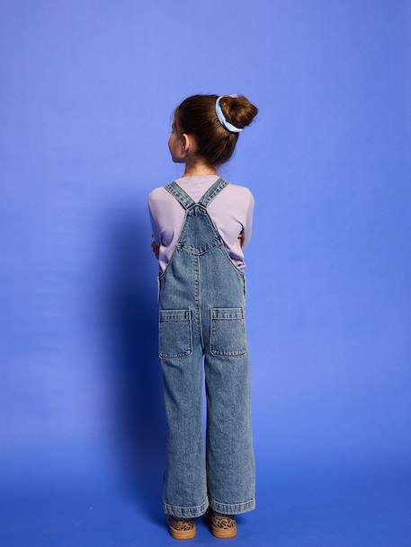 Salopette fille bleu jean - vertbaudet enfant 