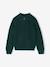 High neck jumper for boys marl blue - vertbaudet enfant 