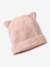 Hat, snood and mitten set for girls sand beige - vertbaudet enfant 