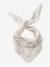 Triangle knit scarf for girls ecru - vertbaudet enfant 