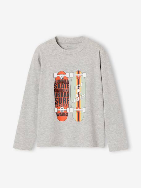 Pack of 2 long-sleeved pyjamas for boys black - vertbaudet enfant 