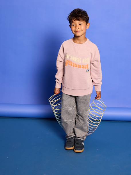 Cargo jeans for boys brut denim+denim grey - vertbaudet enfant 