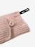 Hat, snood and mitten set for girls sand beige - vertbaudet enfant 