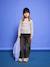 Wide-Leg MorphologiK Jeans for Girls, Medium Hip deep blue+denim grey+light blue+medium blue - vertbaudet enfant 