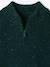 Pull col montant garçon bleu chiné - vertbaudet enfant 