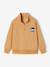 Sweat col camionneur garçon bleu canard+jaune - vertbaudet enfant 