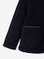 Hooded coat for girls camel+navy blue - vertbaudet enfant 