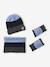 3-piece hat, snood and mittens set for boys navy blue - vertbaudet enfant 