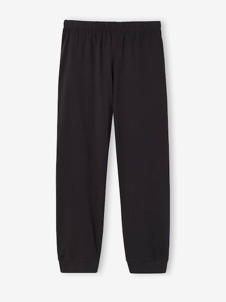 Pack of 2 long-sleeved pyjamas for boys black - vertbaudet enfant 