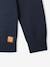 Customisable crew neck sweatshirt for boys navy blue - vertbaudet enfant 