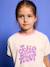 T-shirt manches courtes fille écru - vertbaudet enfant 