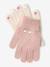 Lot 2 paires de gants magiques fille marine+marl beige - vertbaudet enfant 