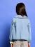 Denim shirt with long sleeves for girls double stone - vertbaudet enfant 