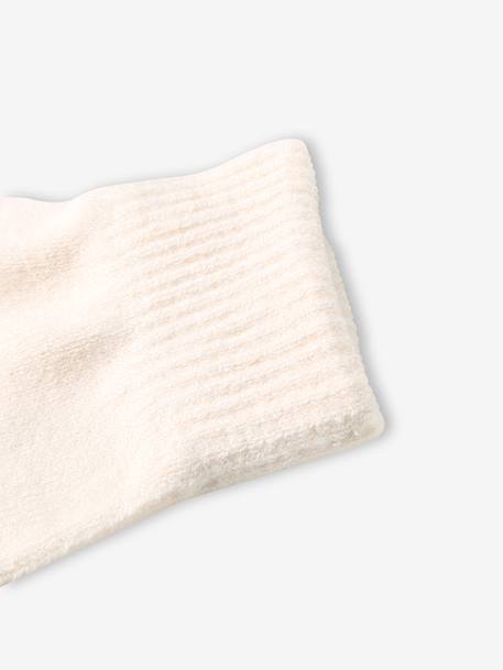 Pack of 2 Pairs of Magic Gloves, for Girls marl beige+navy blue - vertbaudet enfant 