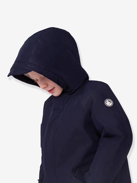 Parka enfant mi-longue marine - vertbaudet enfant 