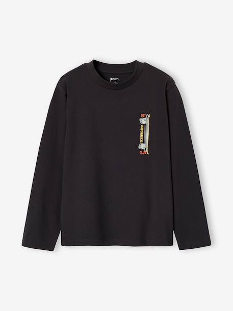 Pack of 2 long-sleeved pyjamas for boys black - vertbaudet enfant 