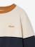 Customisable crew neck sweatshirt for boys navy blue - vertbaudet enfant 