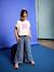 T-shirt manches courtes fille écru - vertbaudet enfant 