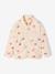 Fleece sweatshirt with zip fastening for girls vanilla - vertbaudet enfant 