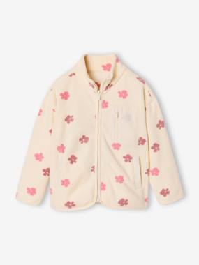 Fille-Sweat polaire fille zippé