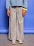 Wide-leg trousers for girls lilac - vertbaudet enfant 