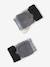 Striped Beanie + Snood + Gloves Set for Boys BLUE DARK TWO COLOR/MULTICOL+grey - vertbaudet enfant 