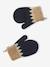 Hat, snood and gloves set for boys mocha - vertbaudet enfant 
