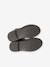 Zip-up synthetic boots for girls brown - vertbaudet enfant 