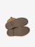 Boots fille cuir zippées marron - vertbaudet enfant 