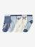 Pack of 5 Lilo & Stitch ankle socks for girls denim blue - vertbaudet enfant 