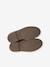 Leather Boots with Elastic, for Girls camel+gold+navy blue - vertbaudet enfant 