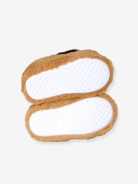 Lined slippers for girls brown - vertbaudet enfant 