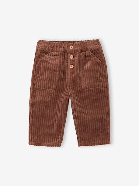 Sweatshirt and trousers set for baby boys cocoa - vertbaudet enfant 