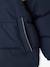 Hooded puffer jacket for boys blue+rust - vertbaudet enfant 