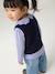 Sleeveless jumper for babies ecru+navy blue+rosy - vertbaudet enfant 