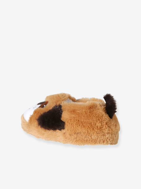 Lined slippers for girls brown - vertbaudet enfant 