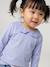 Long Sleeve Top with Embroidered Collar, for Babies BEIGE LIGHT SOLID+blue+striped navy blue+striped red - vertbaudet enfant 