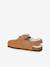 Chausson mule enfant fille marron - vertbaudet enfant 