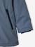 Raincoat with Hood & Sherpa Lining for Boys grey blue+night blue - vertbaudet enfant 