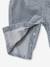 Dungarees and sherpa sweatshirt set for baby boys grey blue - vertbaudet enfant 