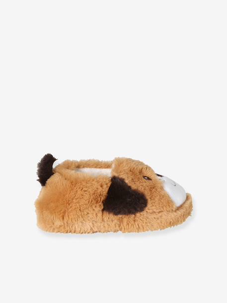 Lined slippers for girls brown - vertbaudet enfant 