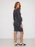 Maternity and nursing dress anthracite - vertbaudet enfant 
