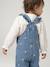 Denim dungarees for baby girls stone - vertbaudet enfant 