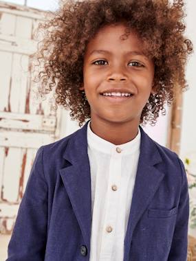 Occasion Wear Cotton/Linen Jacket for Boys  - vertbaudet enfant